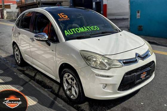 CITROËN C3 1.6 EXCLUSIVE 16V FLEX 4P AUTOMÁTICO CITROËN C3 1.6 EXCLUSIVE 16V FLEX 4P AUTOMÁTICO